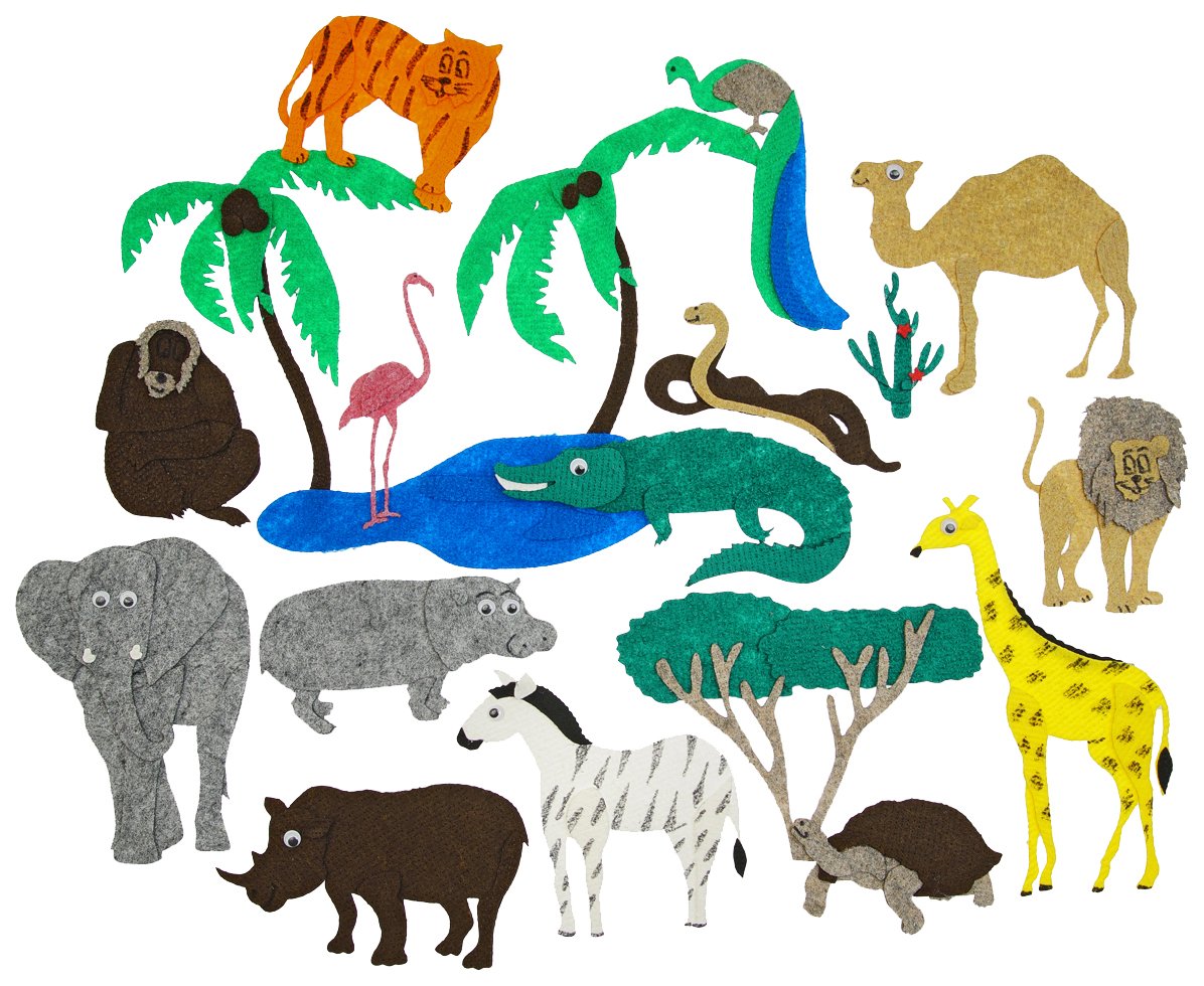 Занятие животные жарких стран