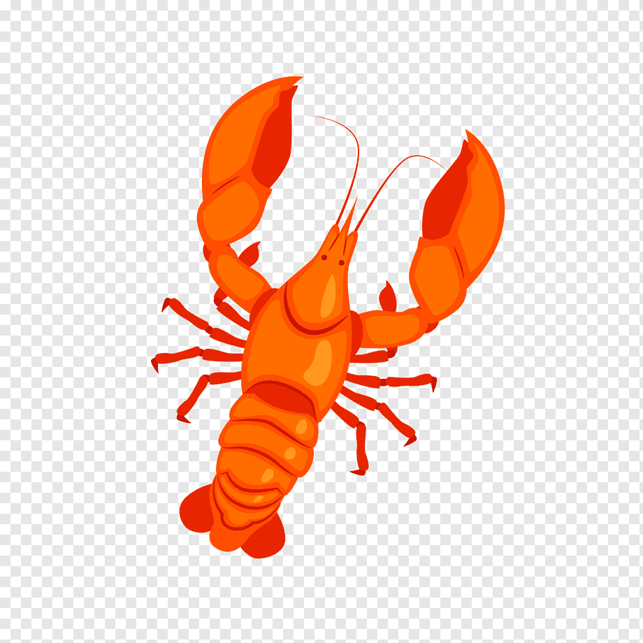 Какого цвета раки? Нарисованный.