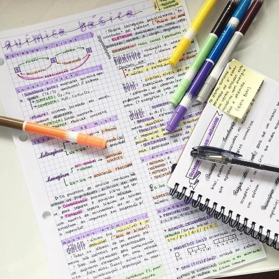 Красивые конспекты