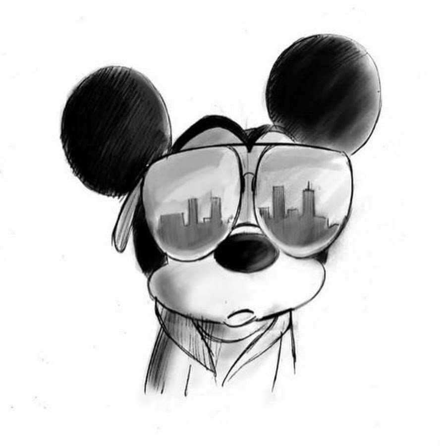 Рисунки для срисовки мини Маус