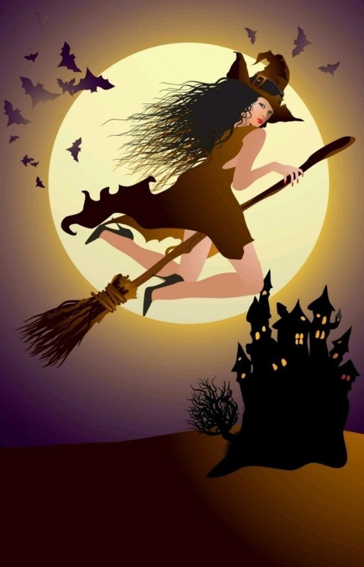 Торт с ведьмой