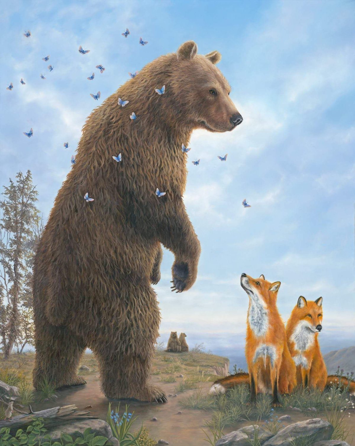 Роберт Бисселл медведь