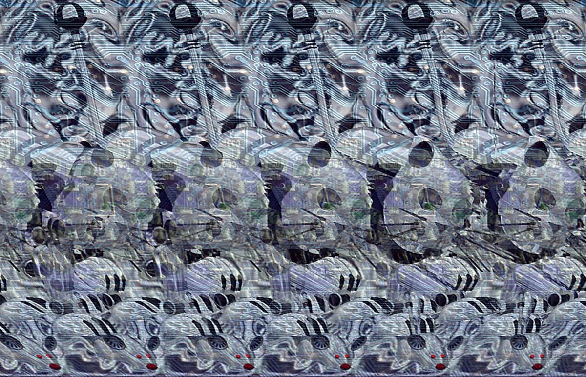 Стереокартинки сложные