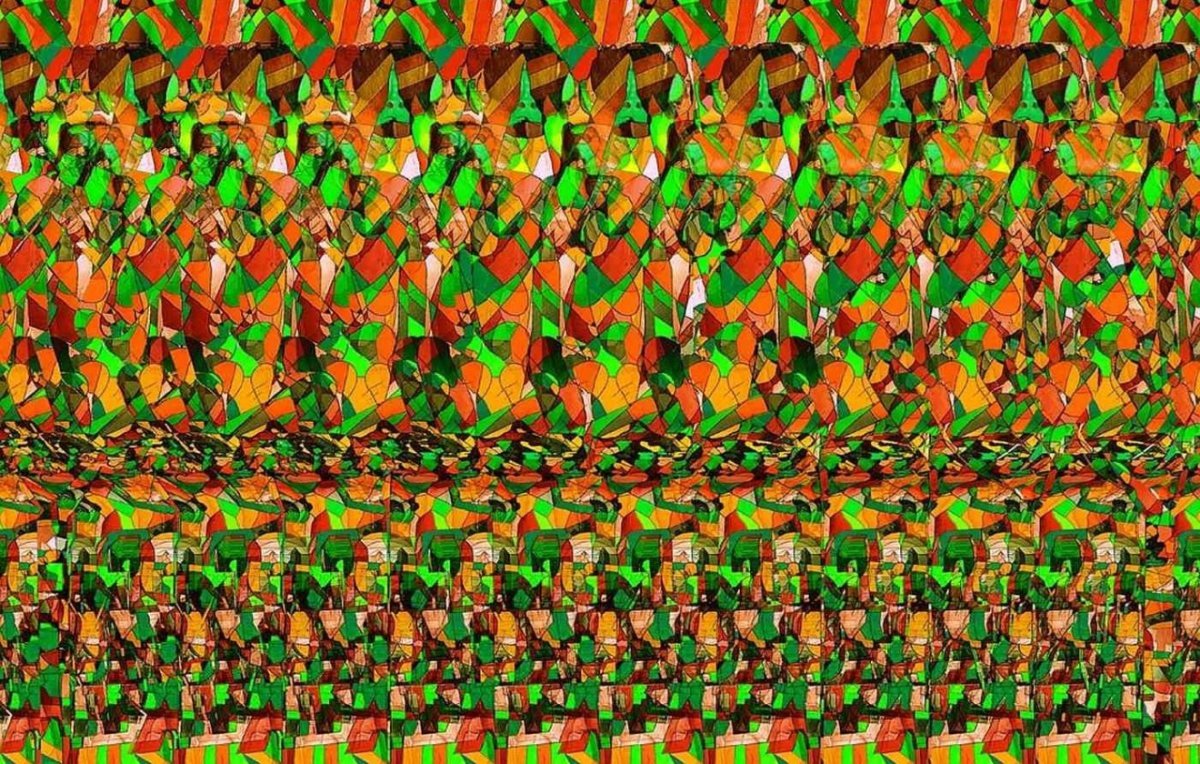 Стереограмма Король Лев