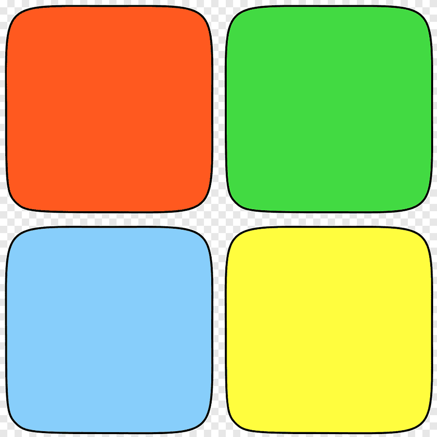 Квадратики разных цветов