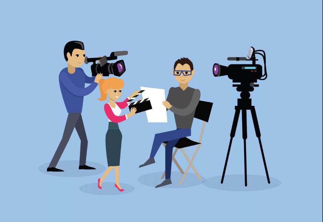 Съемочная группа мультяшная