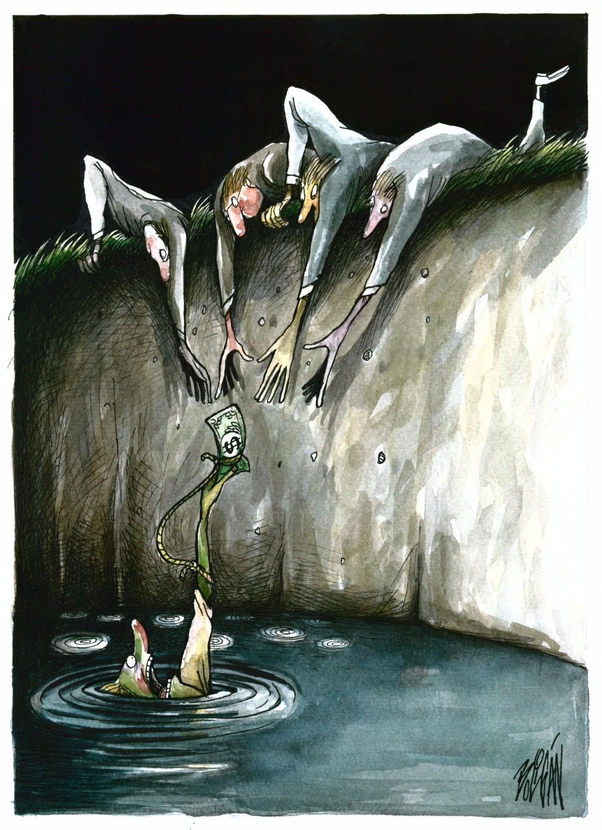 Перевернутая лесенка