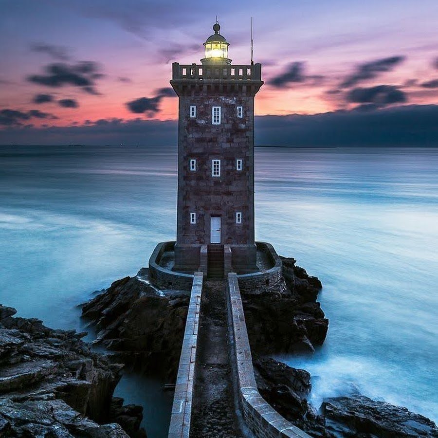 Финистер Франция Маяк