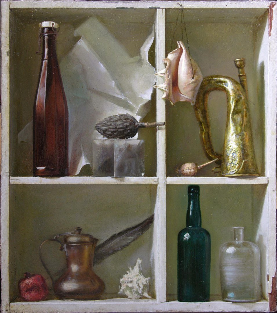 Иллюзия дерево с лицами