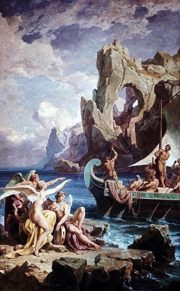 Иллюстрация к поэме Гомера Одиссея