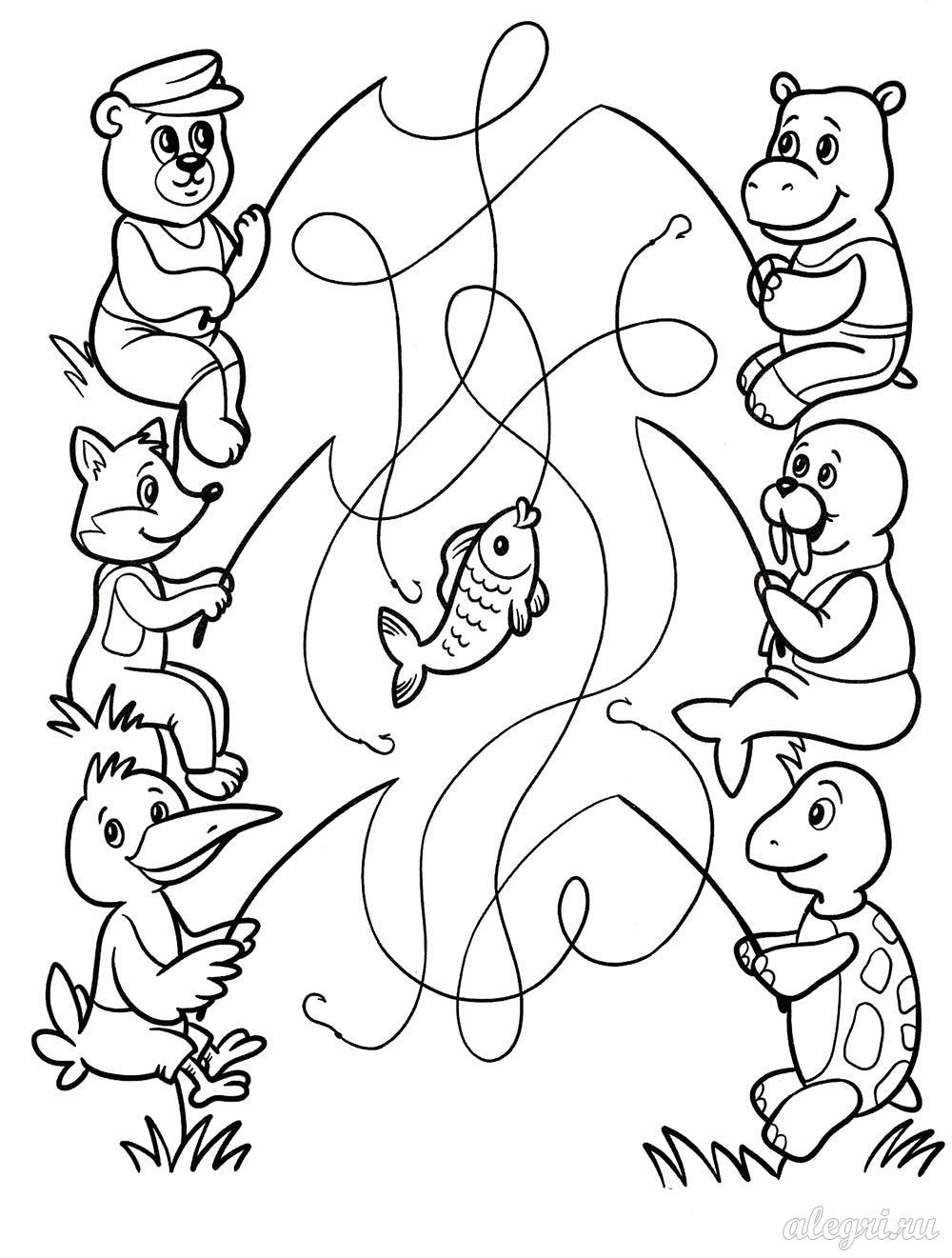 Наложенные предметы для детей