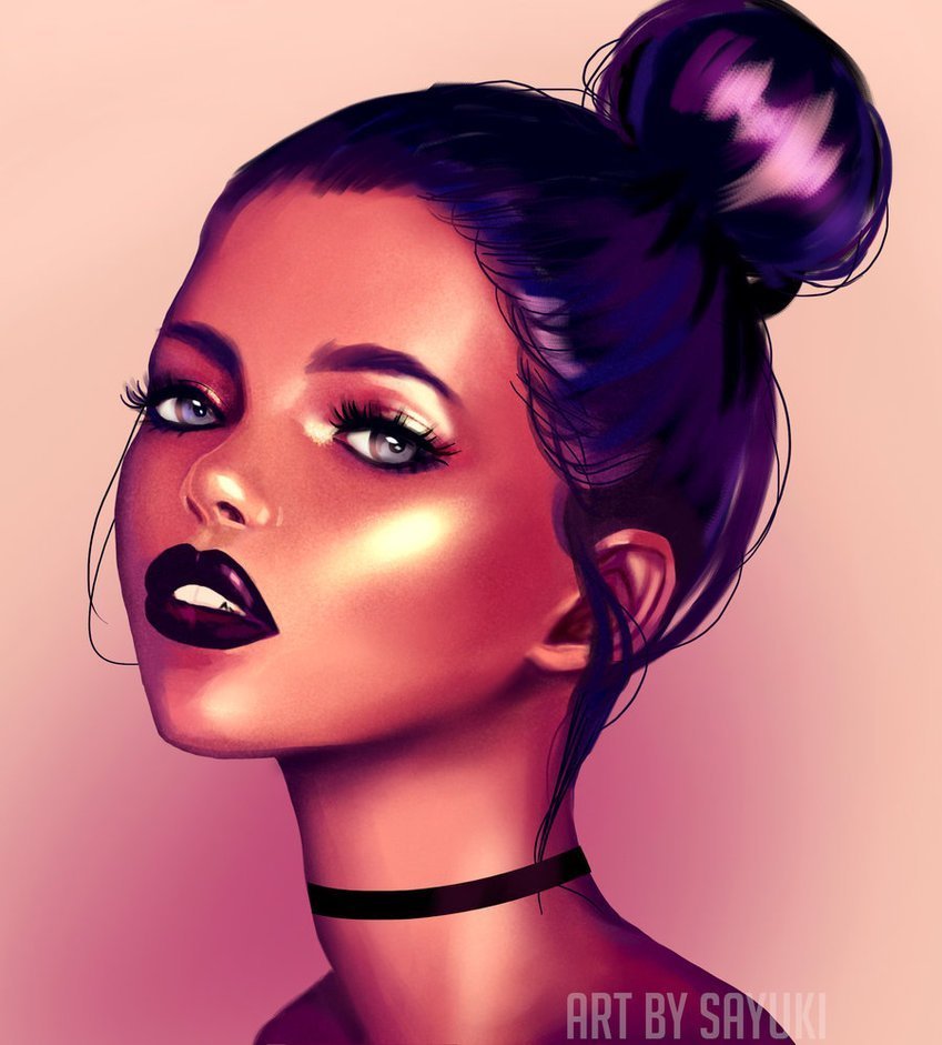 Классные рисунки девушек