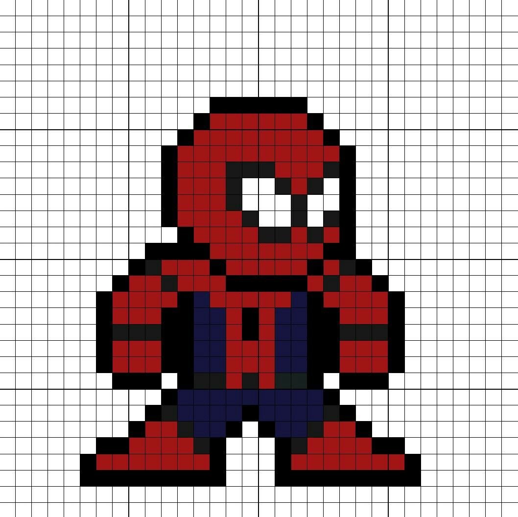 Пиксельные герои Марвел