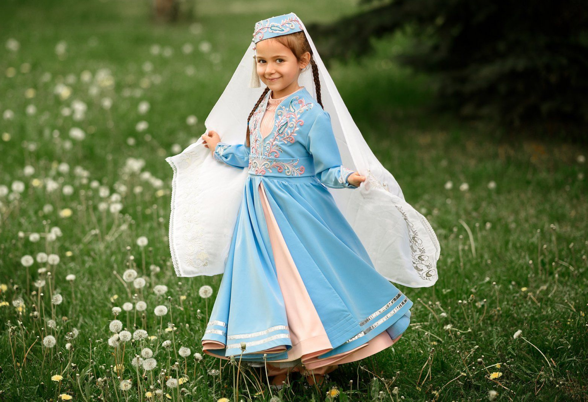 Татарское платье для девочки