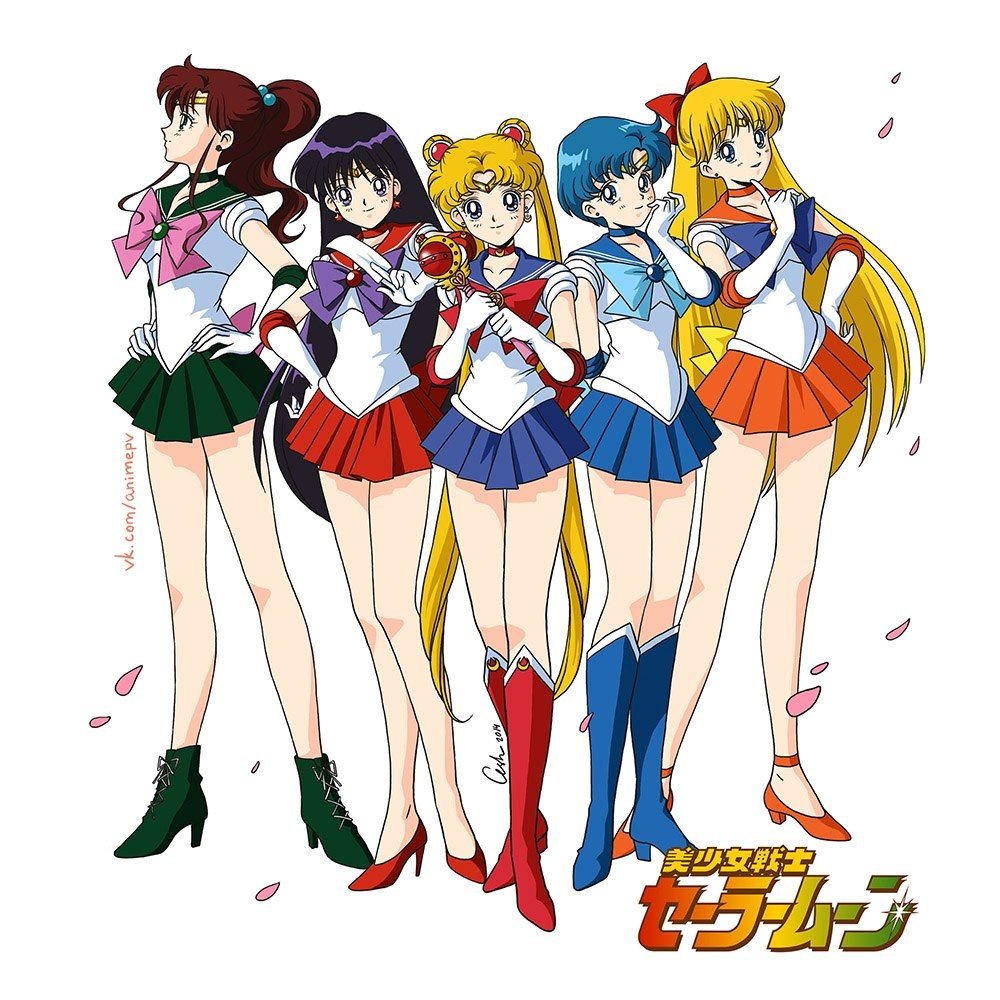 Сейлор Мун и воины в матросках