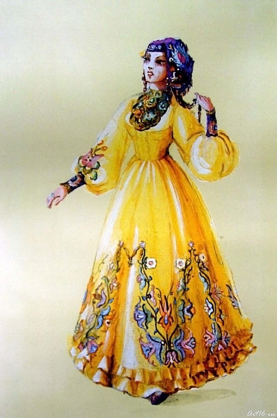 Татарский национальный костюм женский