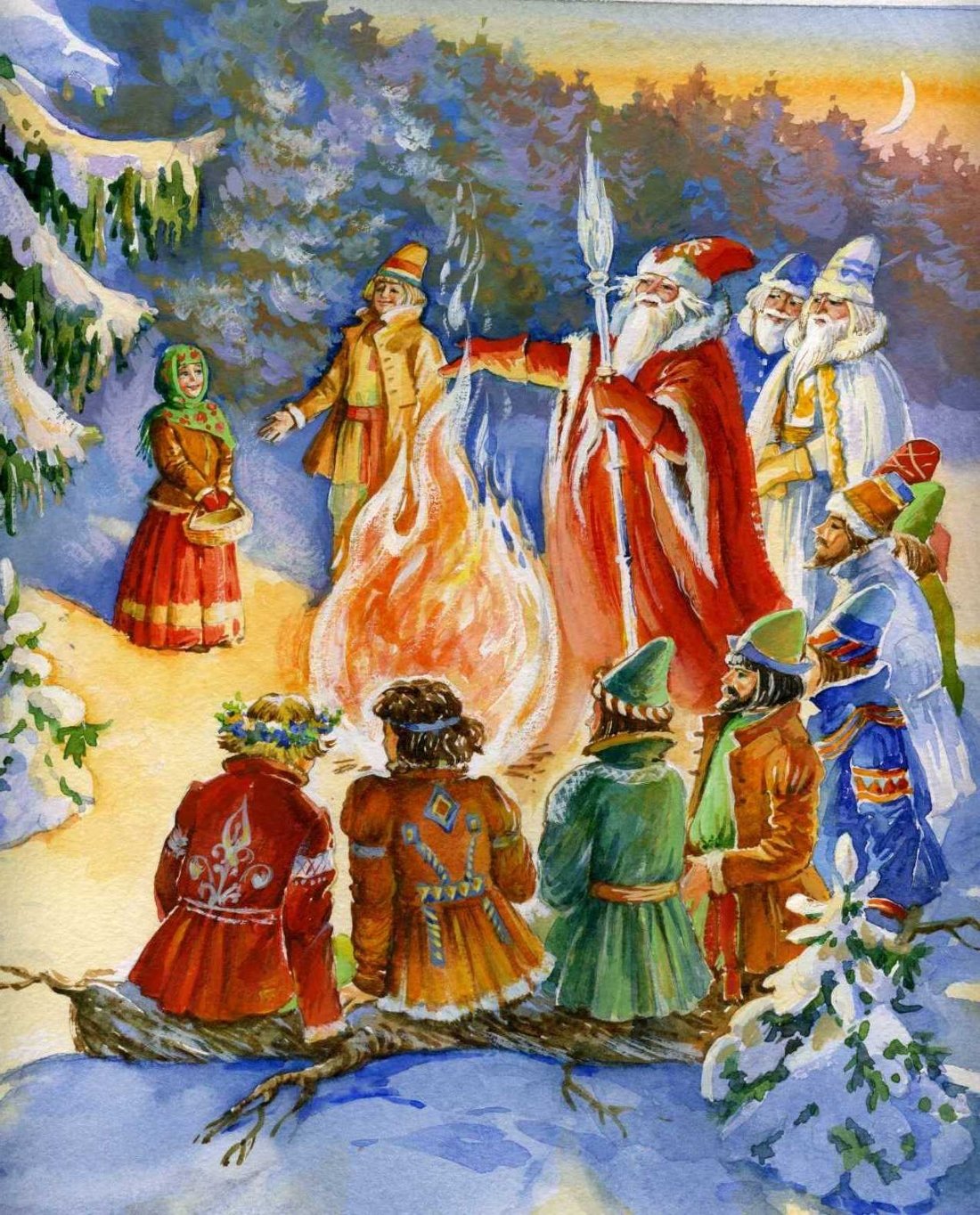 12 Месяцев сказка