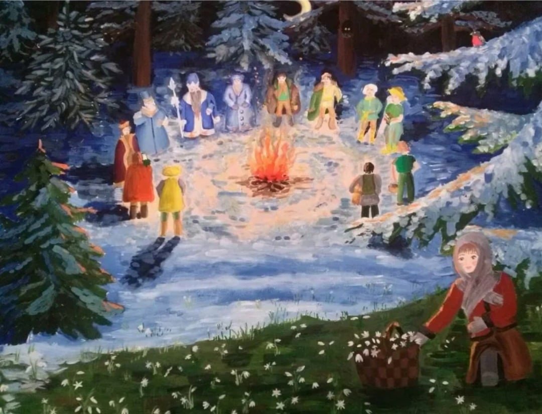 12 Месяцев сказка