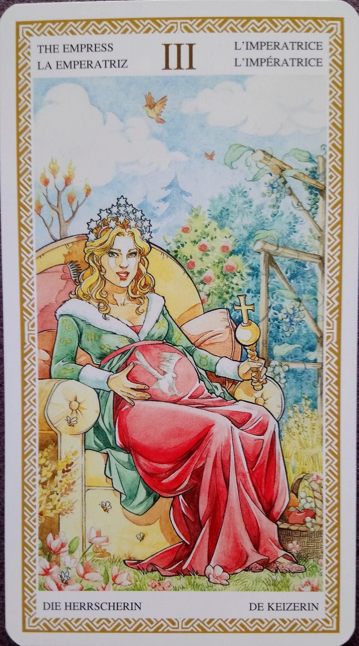 3 Аркан Императрица Таро Уэйта
