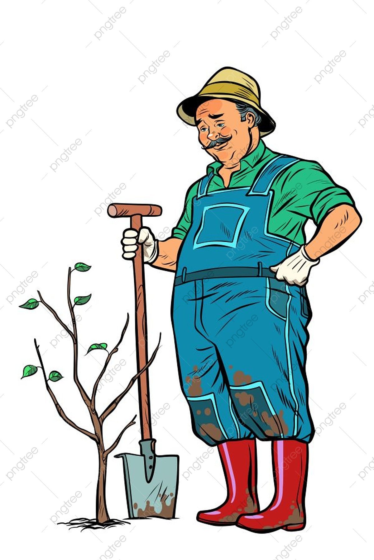 Садовод рисунок