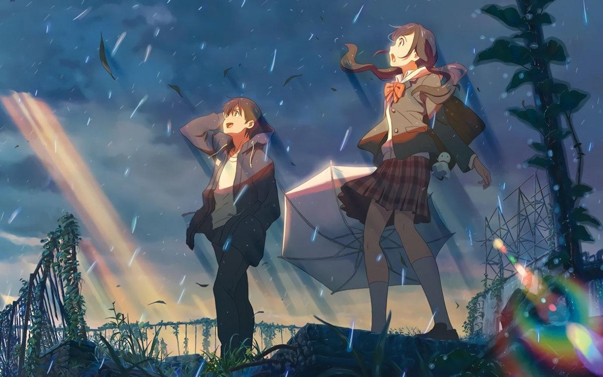 Аниме Макото Синкай дитя