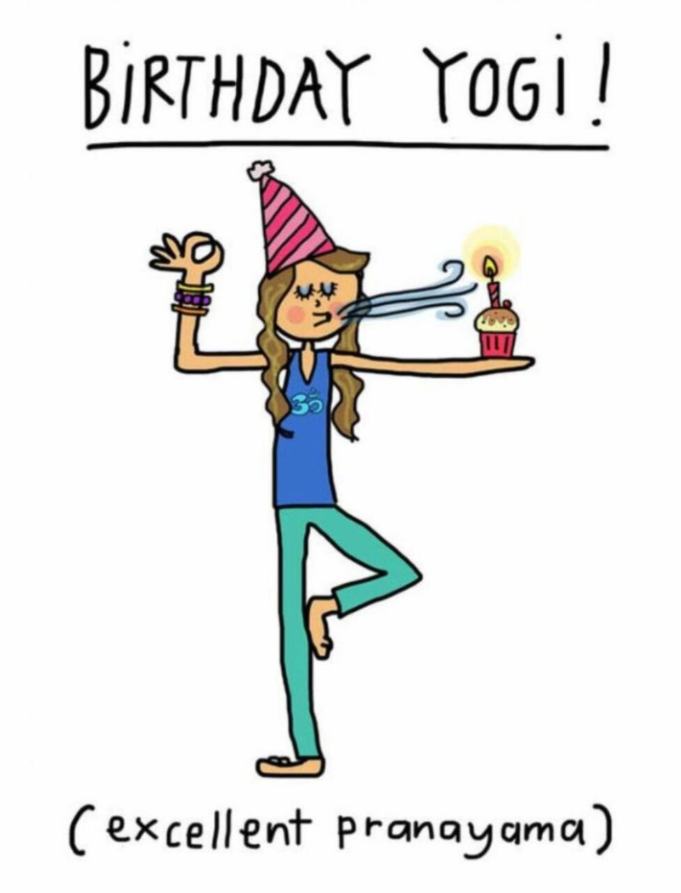 Открытки с днём рождения йогу