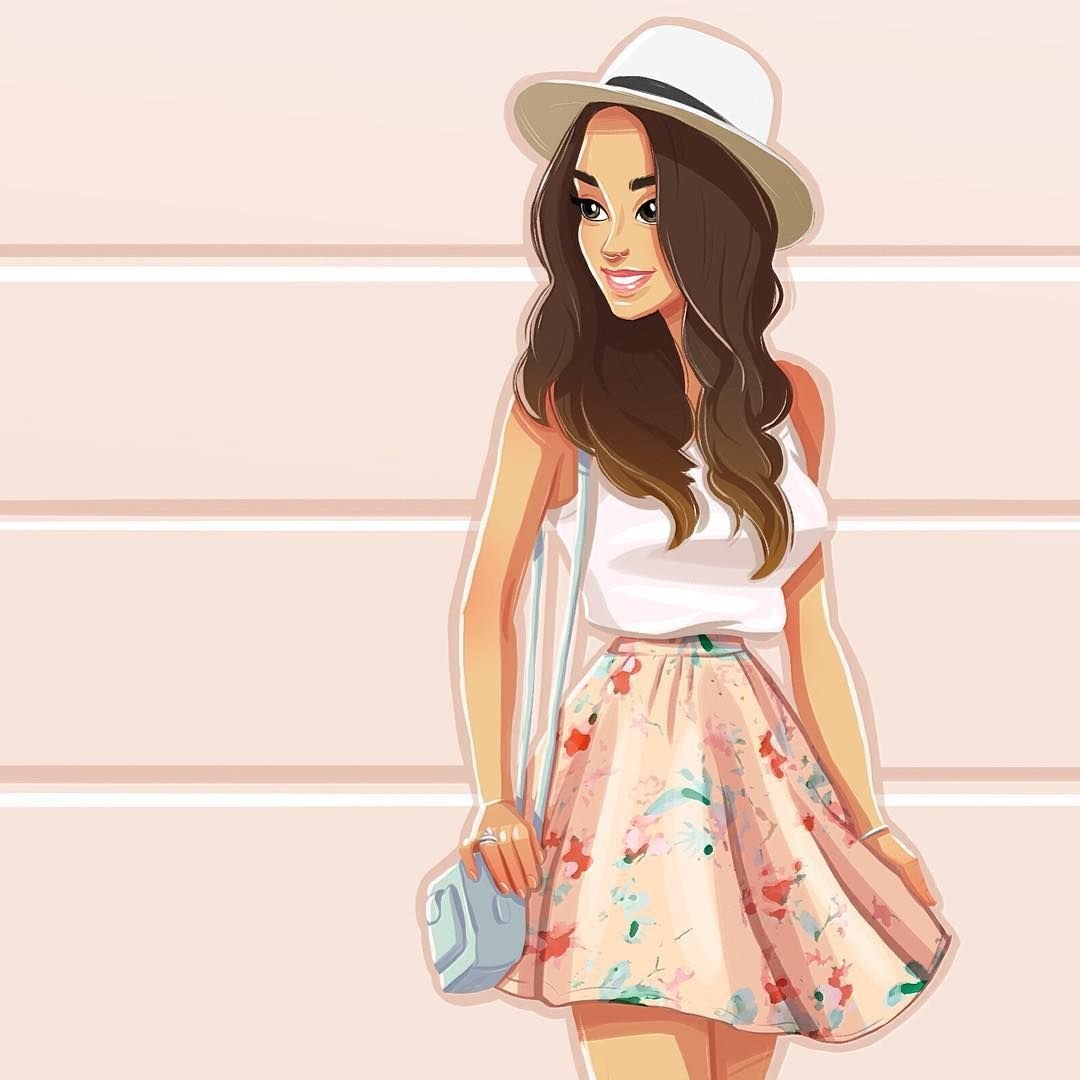 Нарисовать девушку