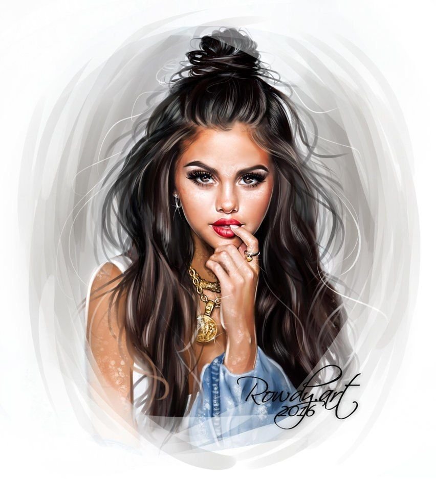 Селена Гомес арт