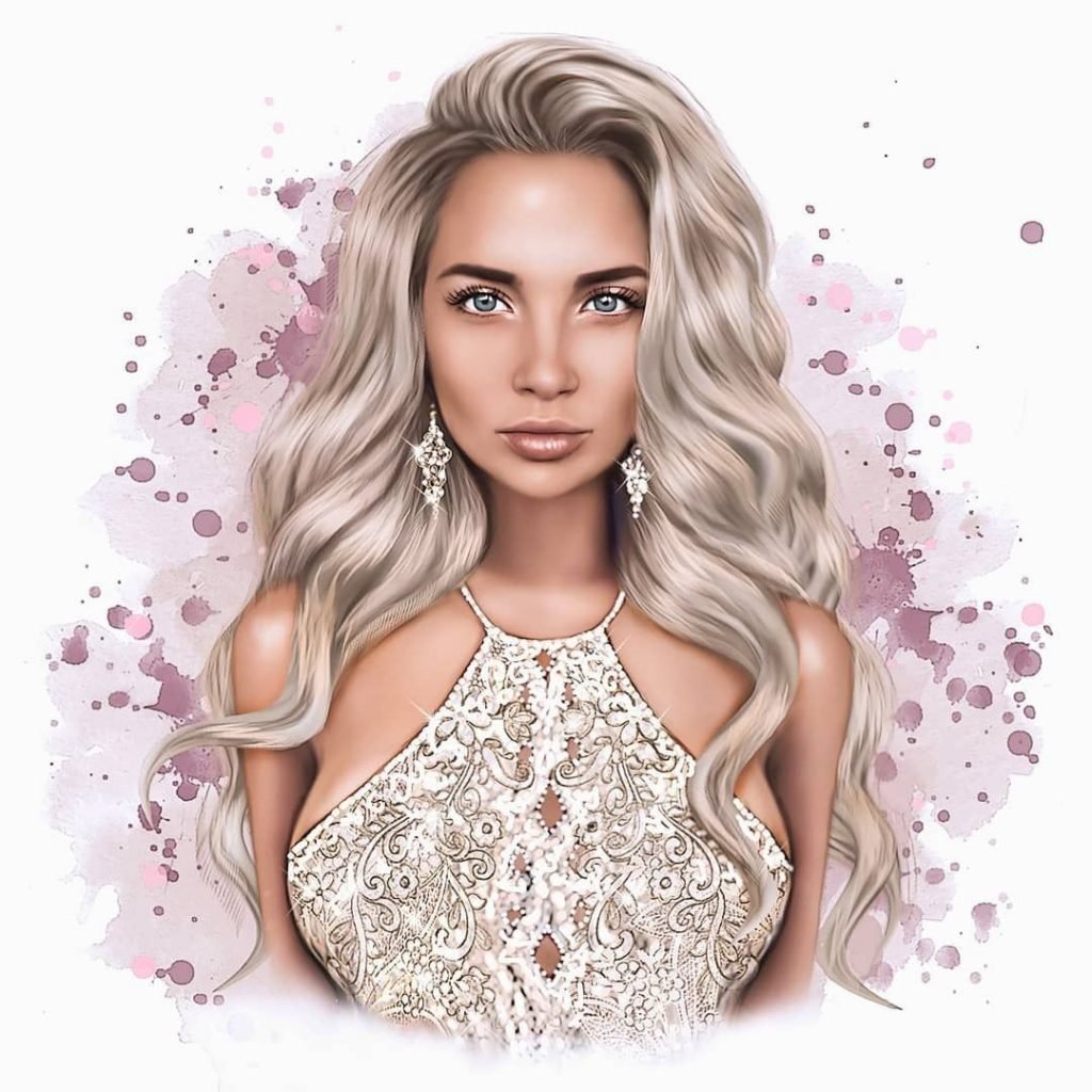 Портрет в стиле Фреш арт