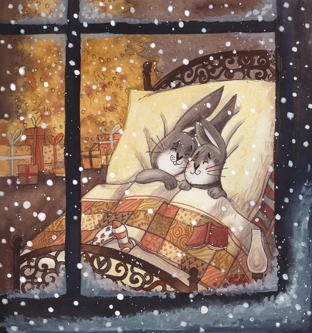 Кошачий мир корейской художницы limduey