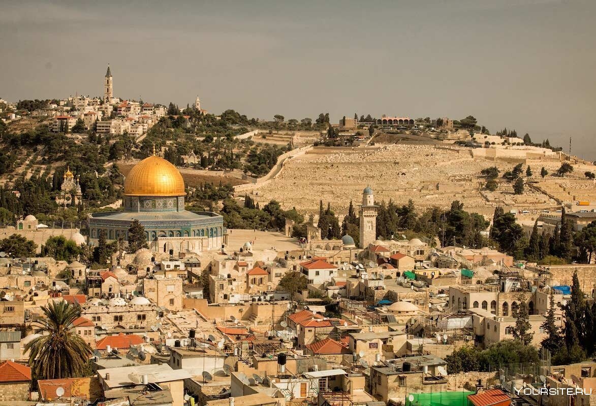 Вид на Иерусалим с Елеонской горы