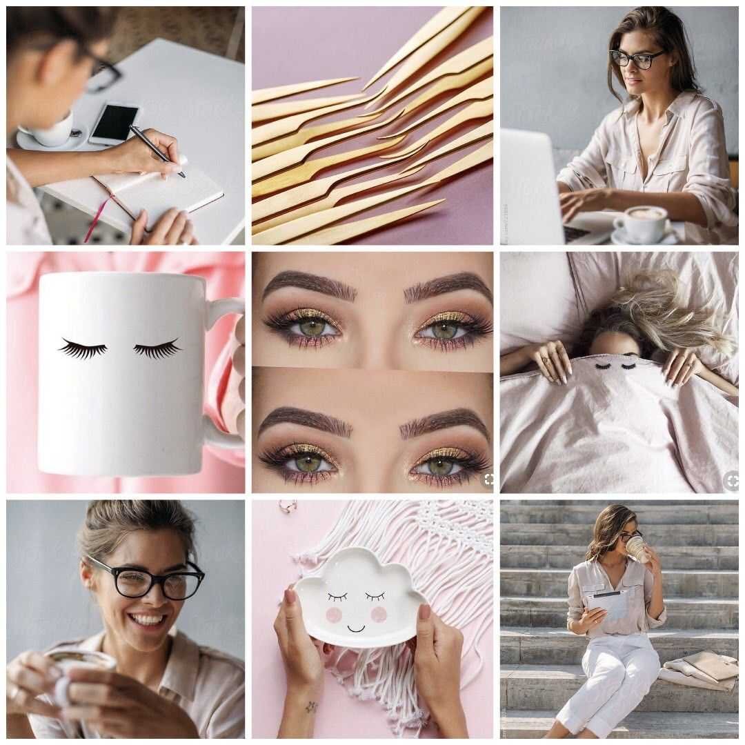 Визуал мастера по ресницам