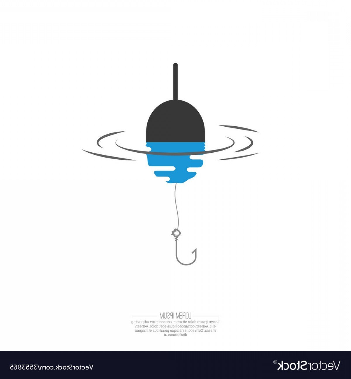 Поплавок вектор