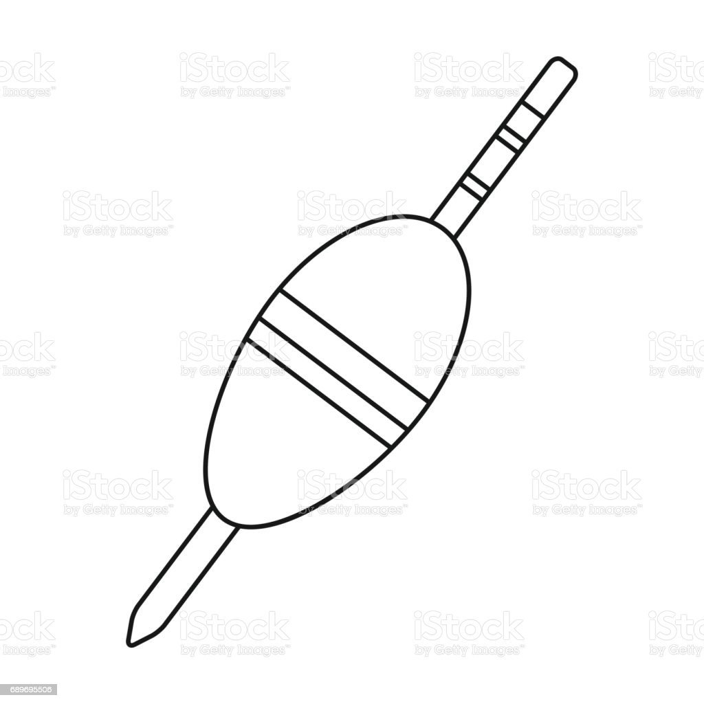 Поплавок раскраска