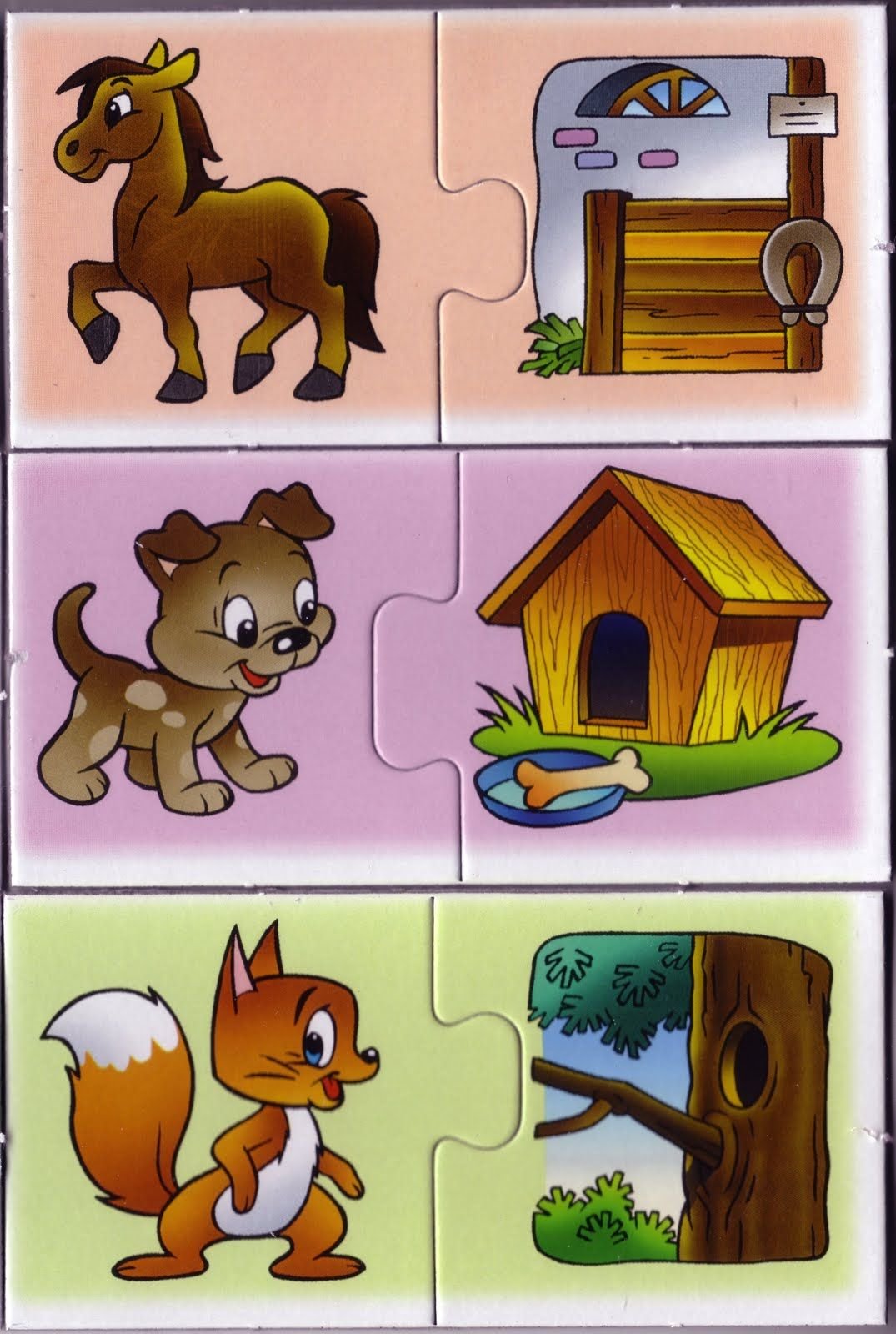 Домики животных для детей