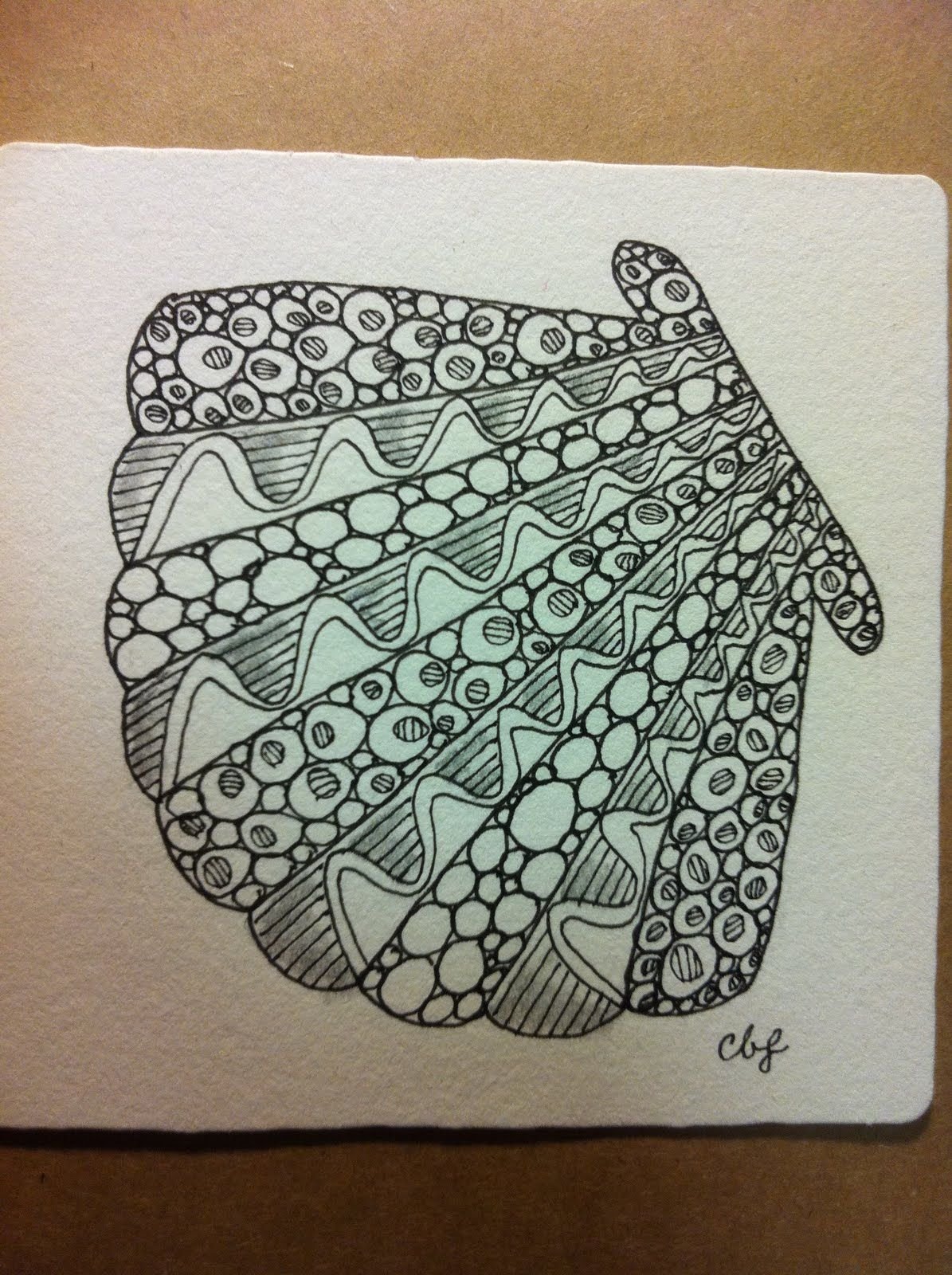 Ракушка дудлинг