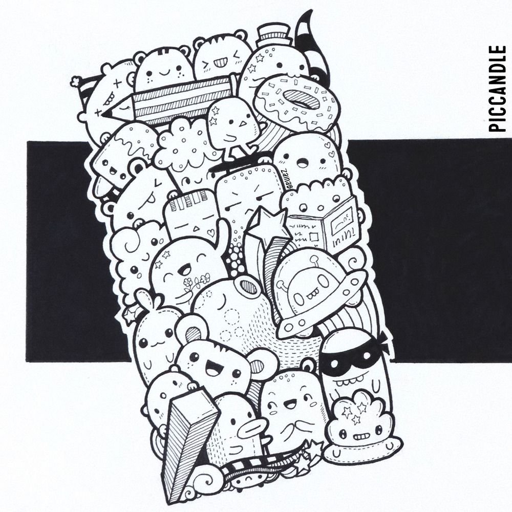 Скетчбук для раскрашивания