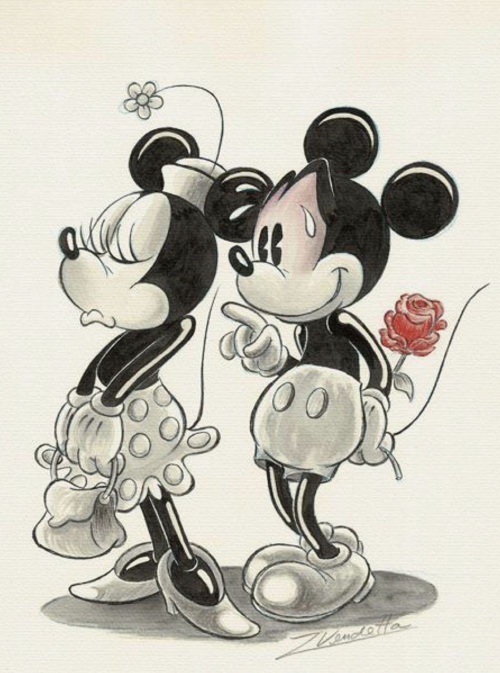 Микки Маус фан арт