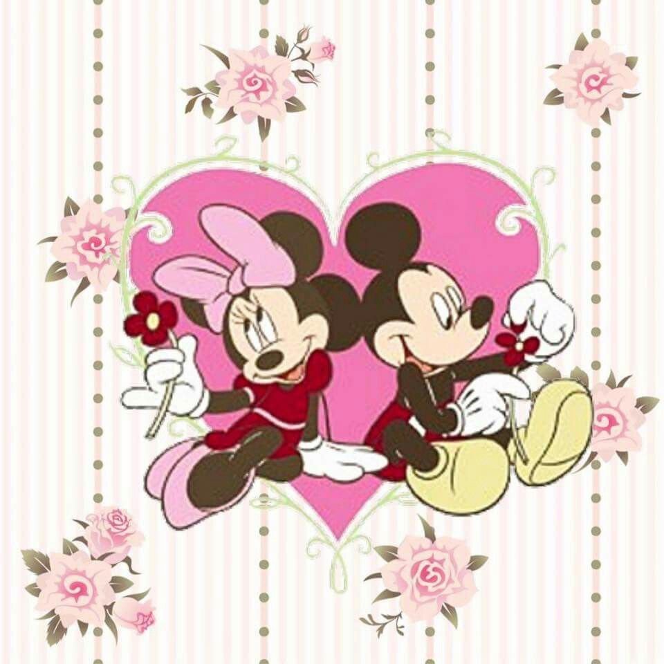 Микки и Минни Маус Скрапбукинг