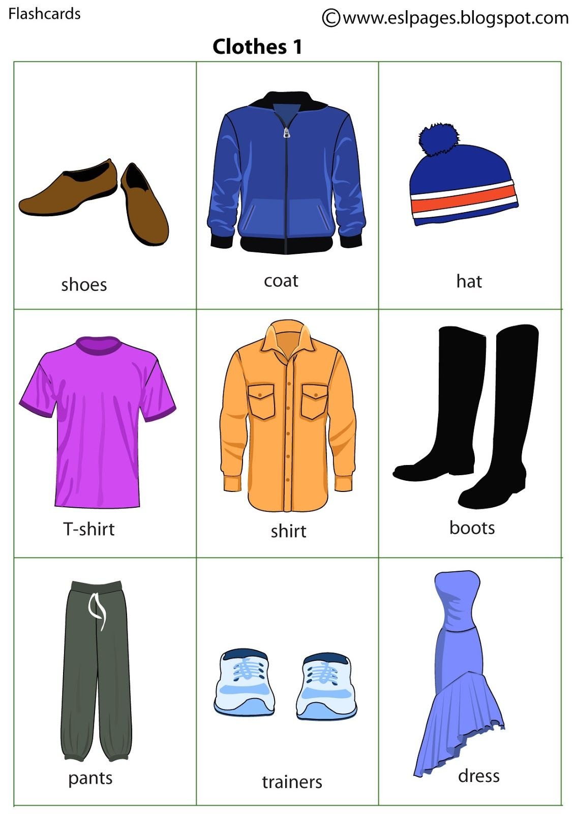 Летняя одежда раскраска