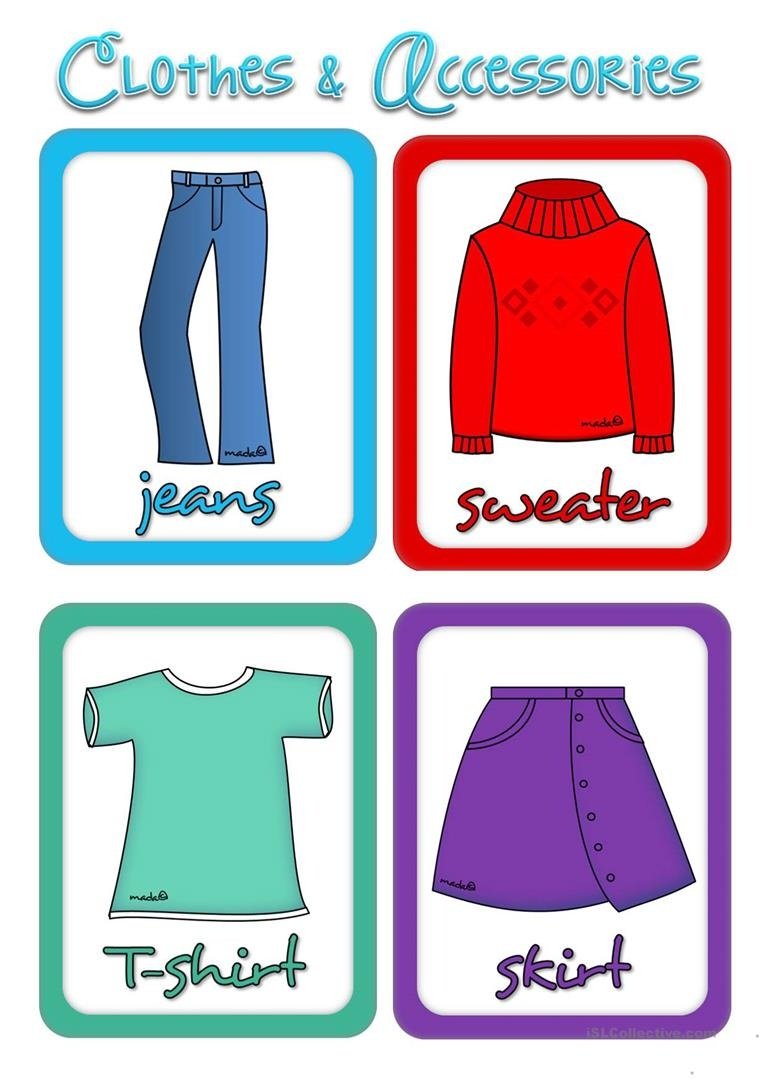 Одежда Flashcards