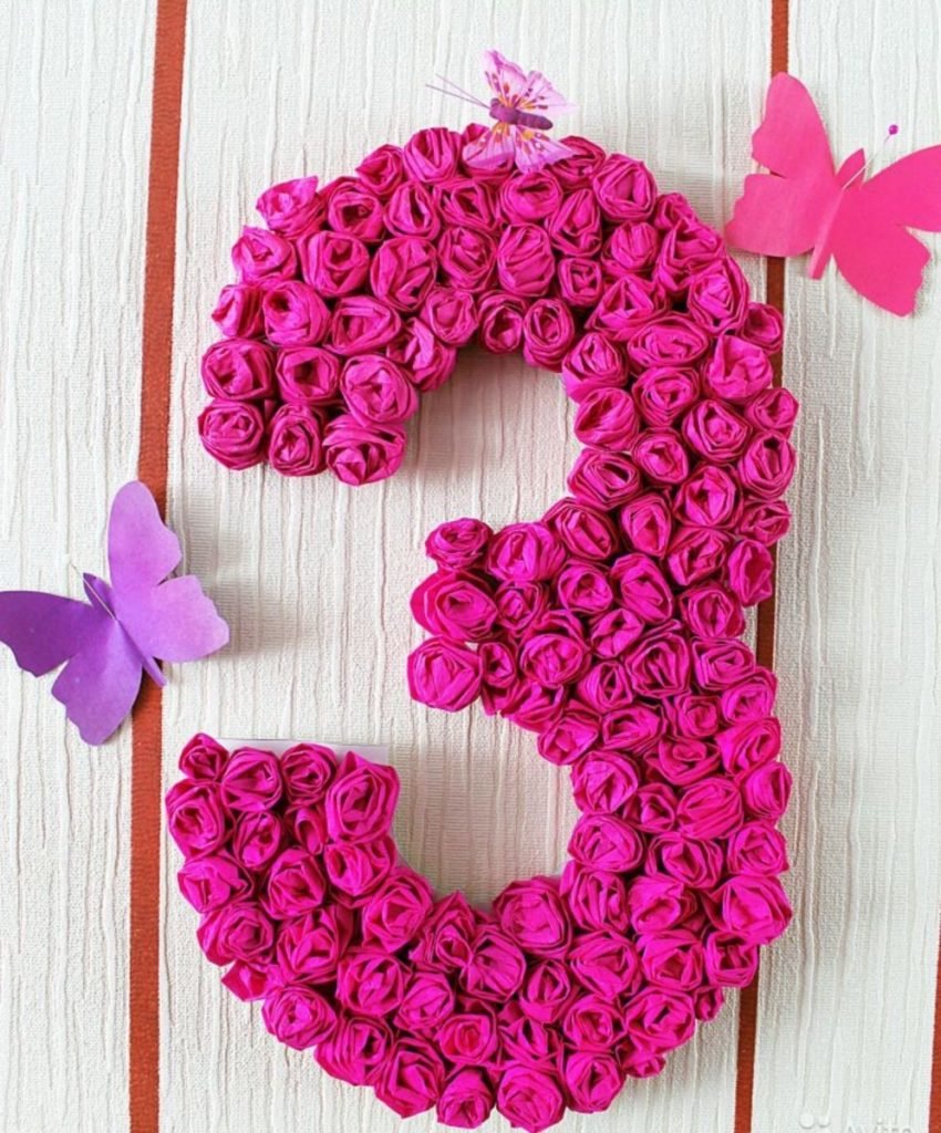 Объемные цифры