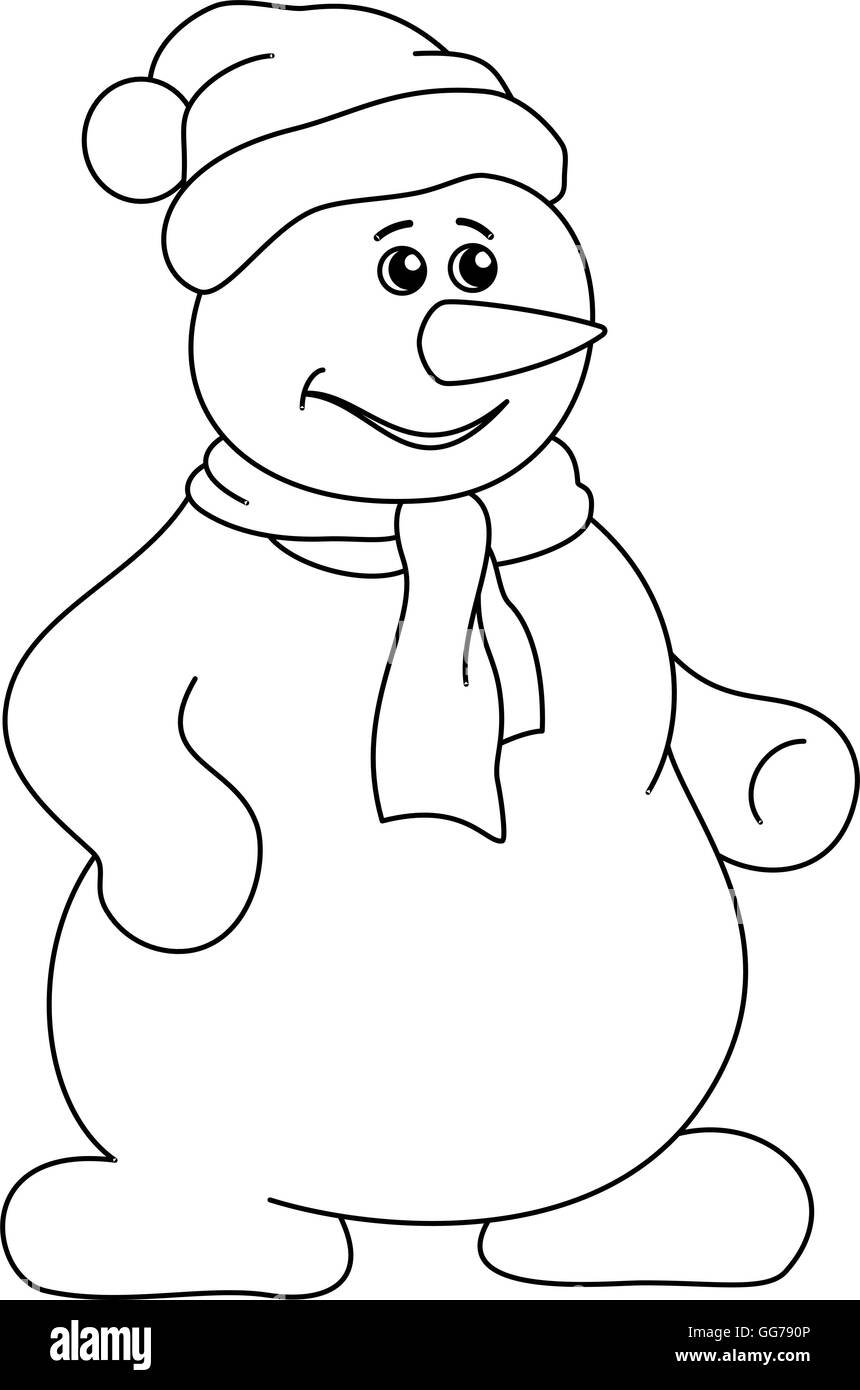 Олф в новогодней шапке