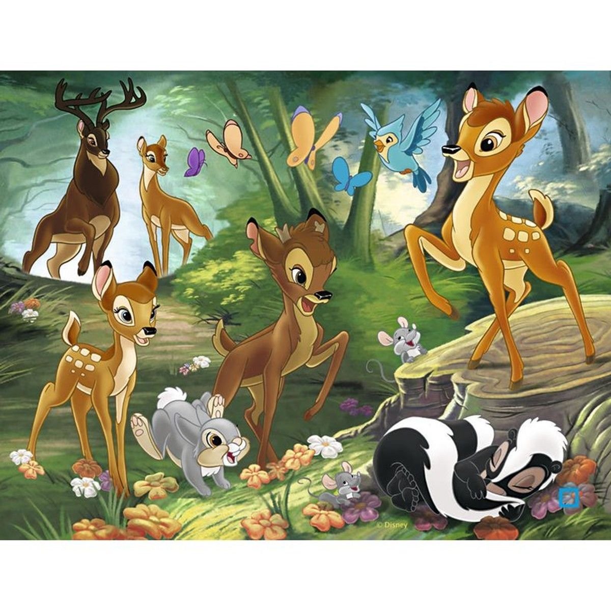 Бэмби мультфильм Дисней