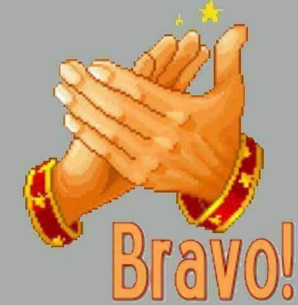 Молодцы аплодисменты