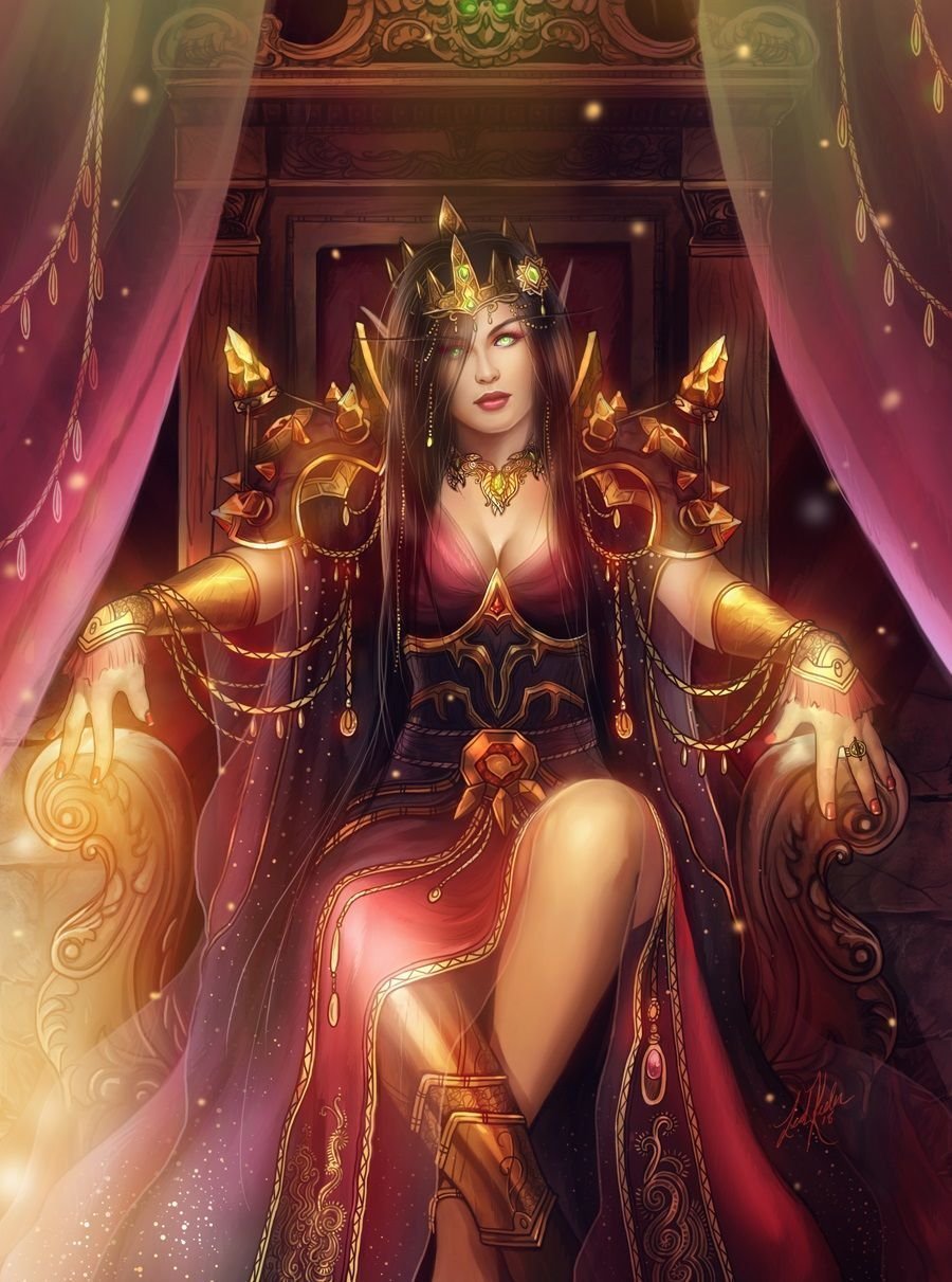 Королева Гвиневра аниме