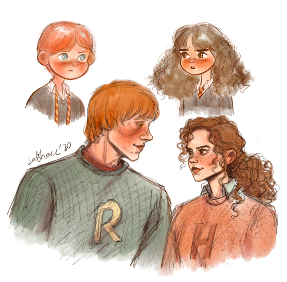 Рон Уизли кушает