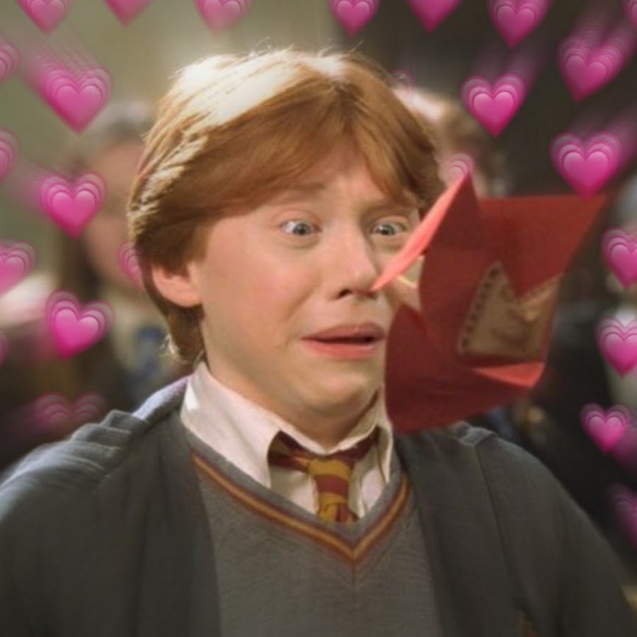 Книжный Рон Уизли арт