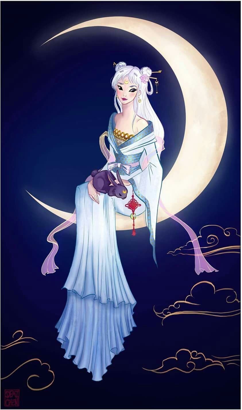 Селена богиня Луны аниме