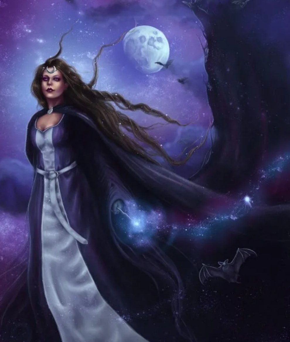 Нюкта богиня древней Греции